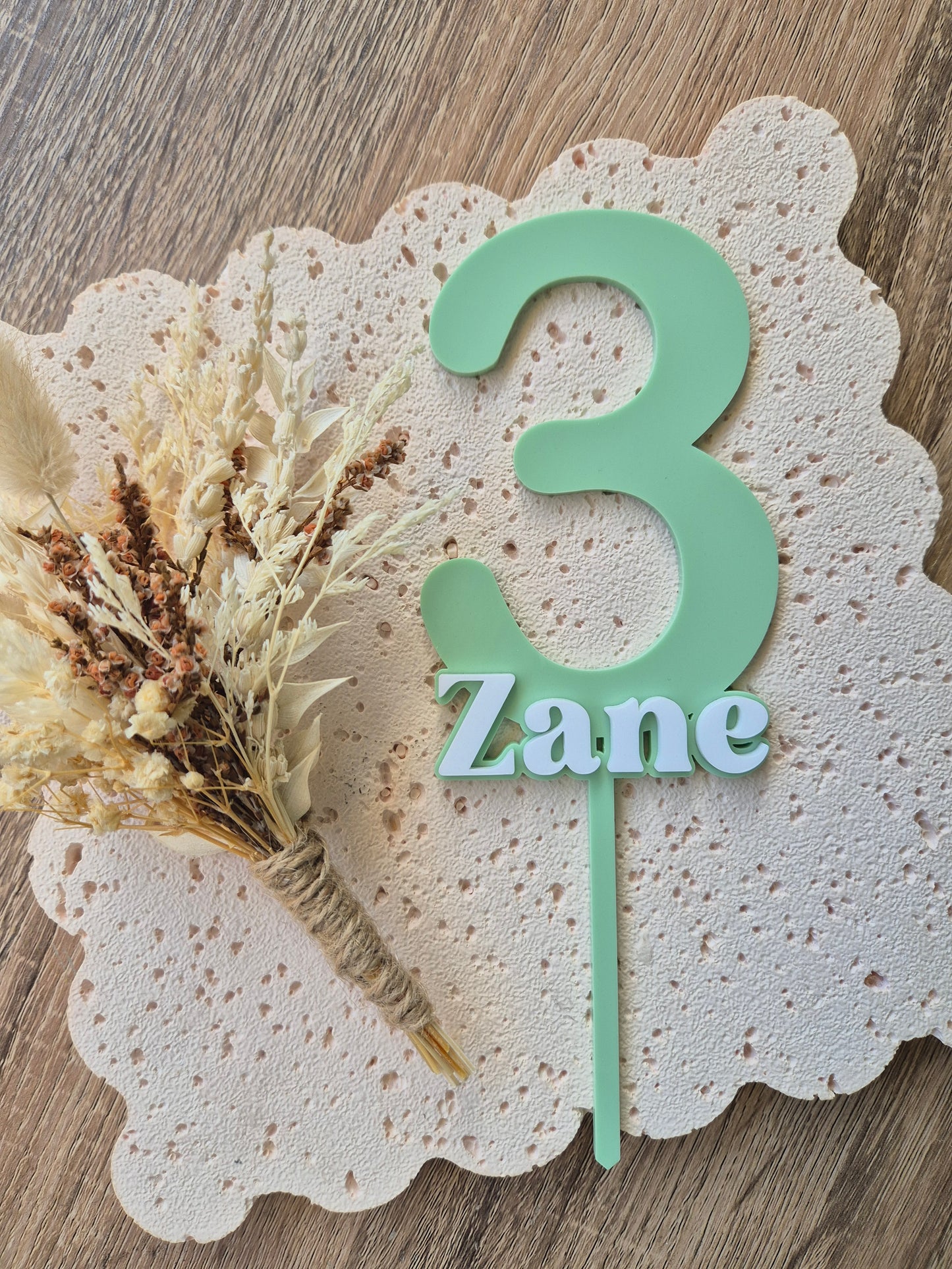 Age Cake Topper
