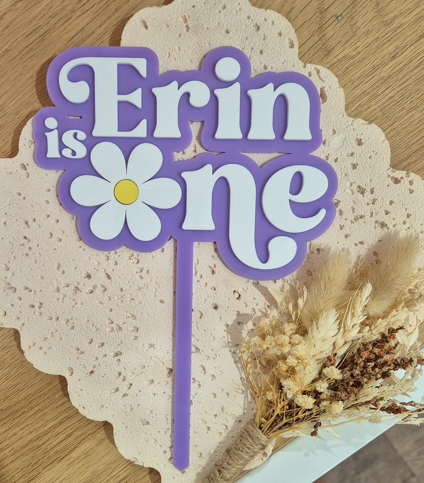Daisy Cake Topper