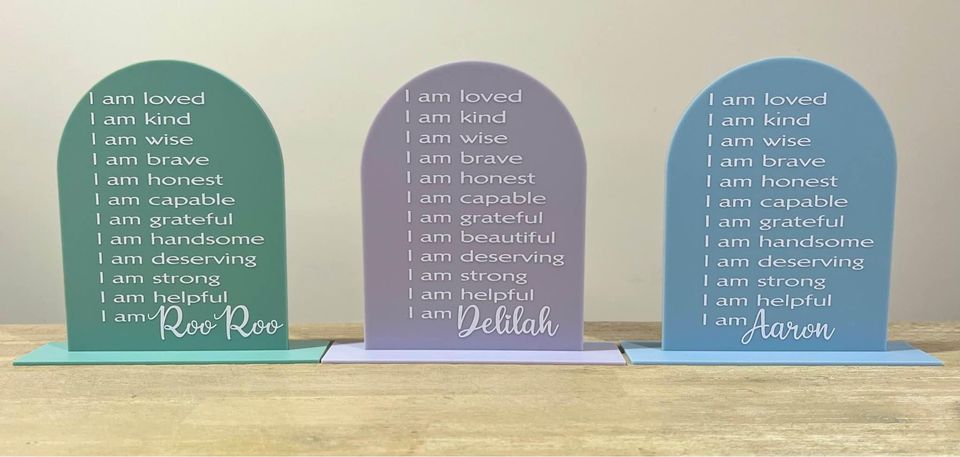 Affirmation Plaques