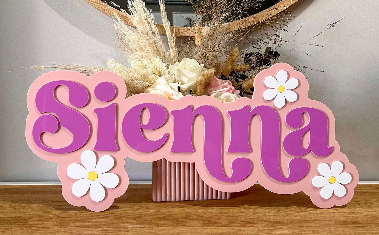 Daisy Wall Name Signs