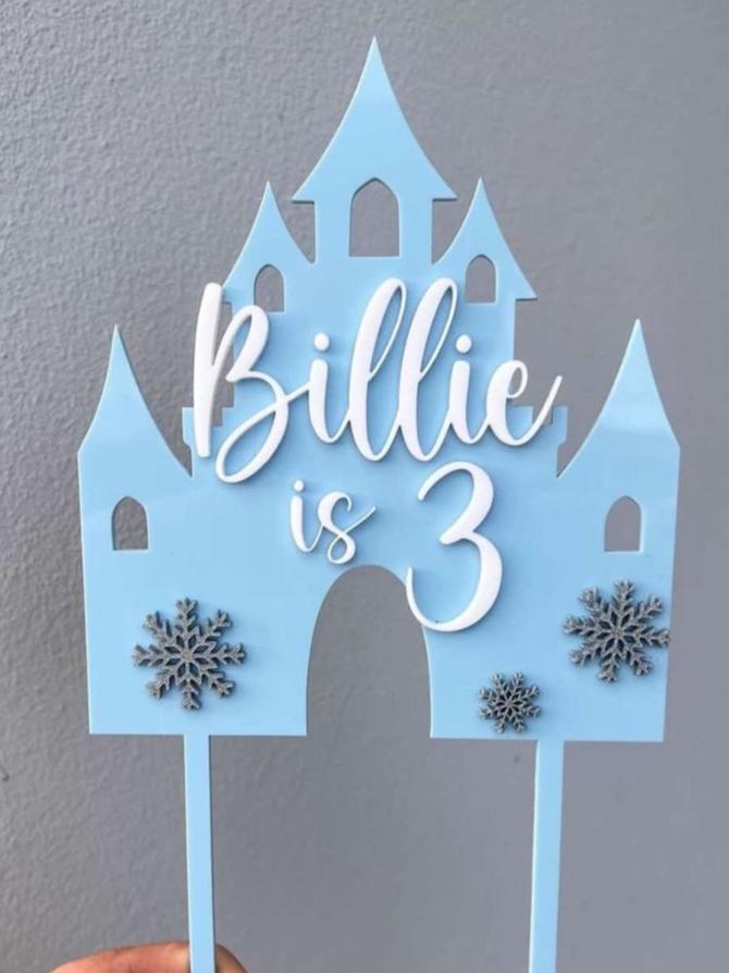 Castle Cake Topper