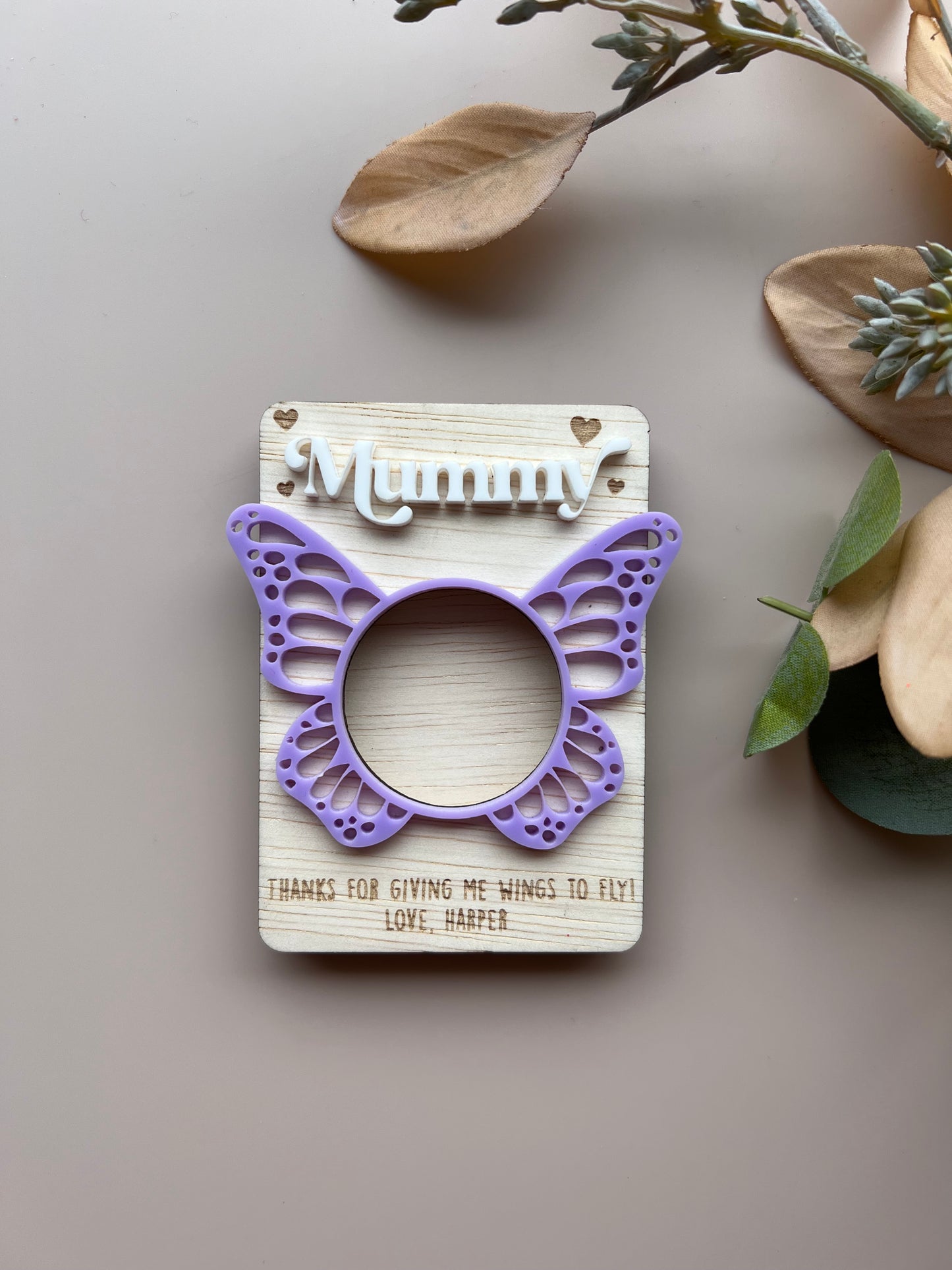 Mothers Day Fridge Picture Frame 2"x3" Mini Photo
