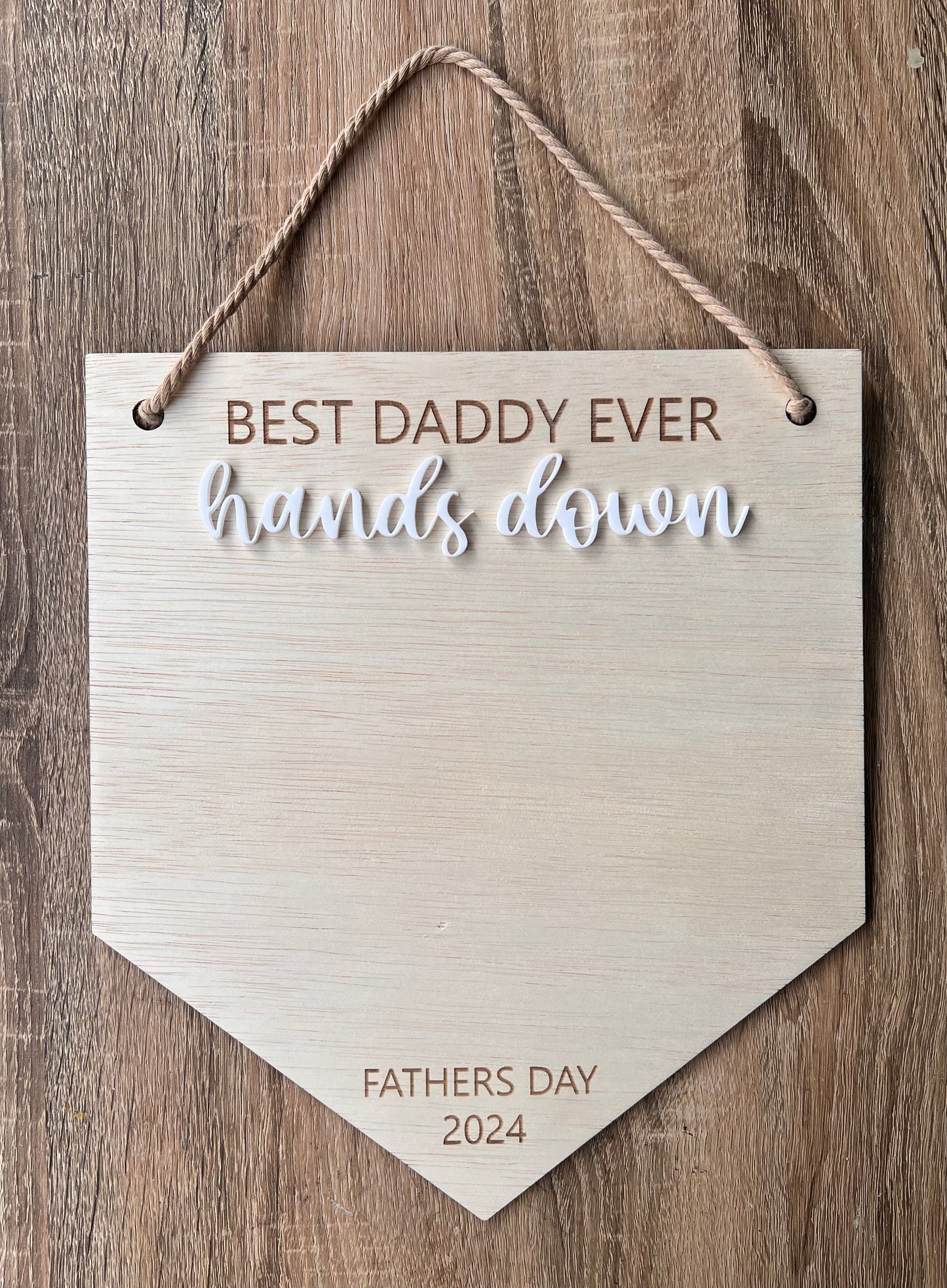 Bunting Handprint Board