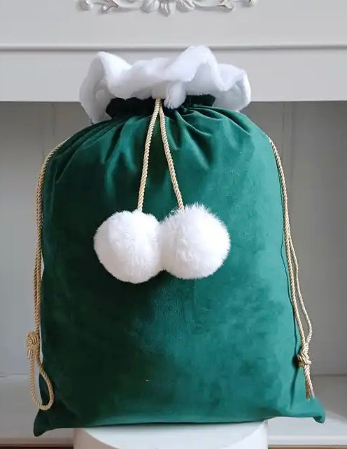 2024 Personalised Christmas Velvet Santa Sack
