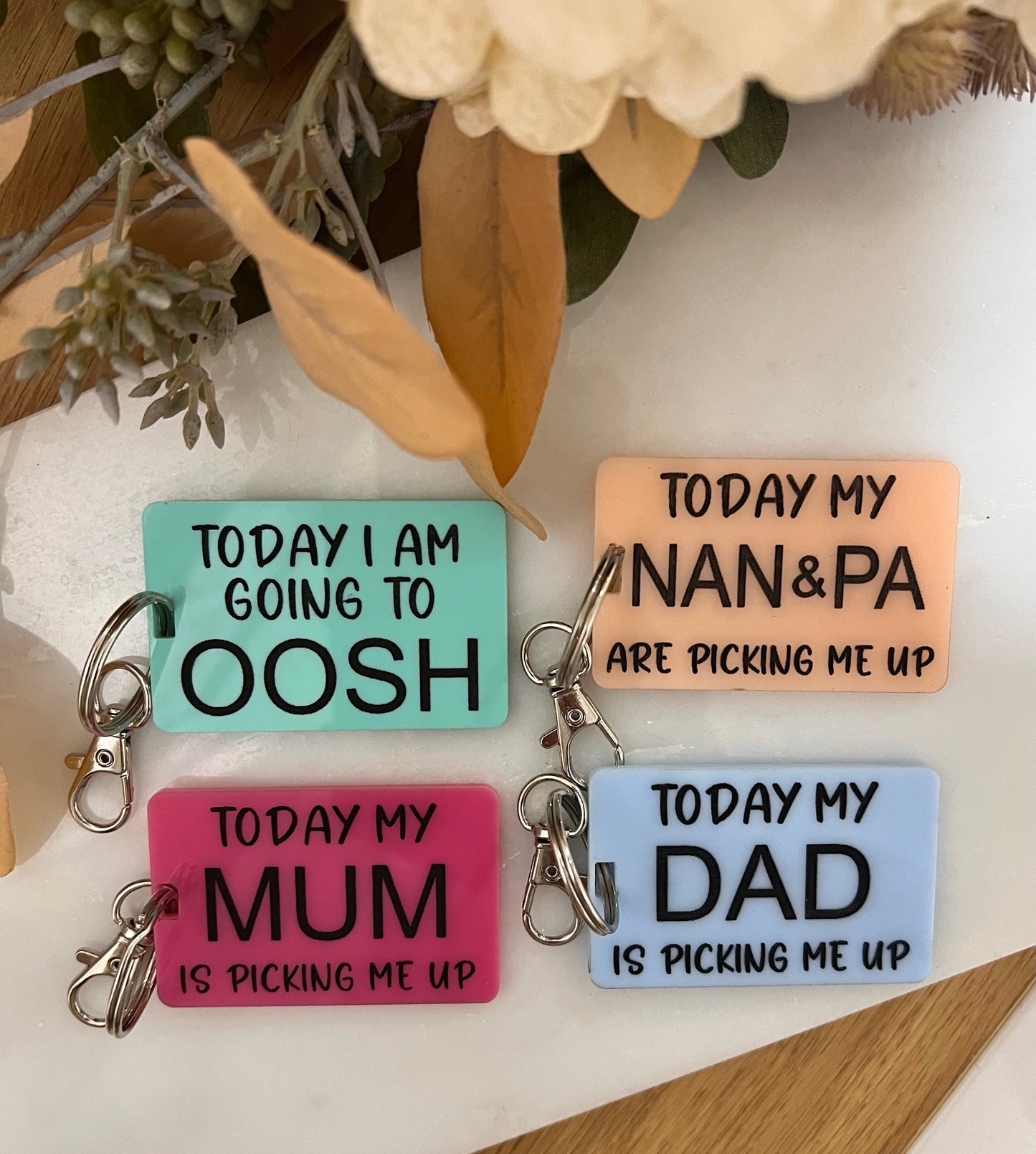 After School Bag Tags