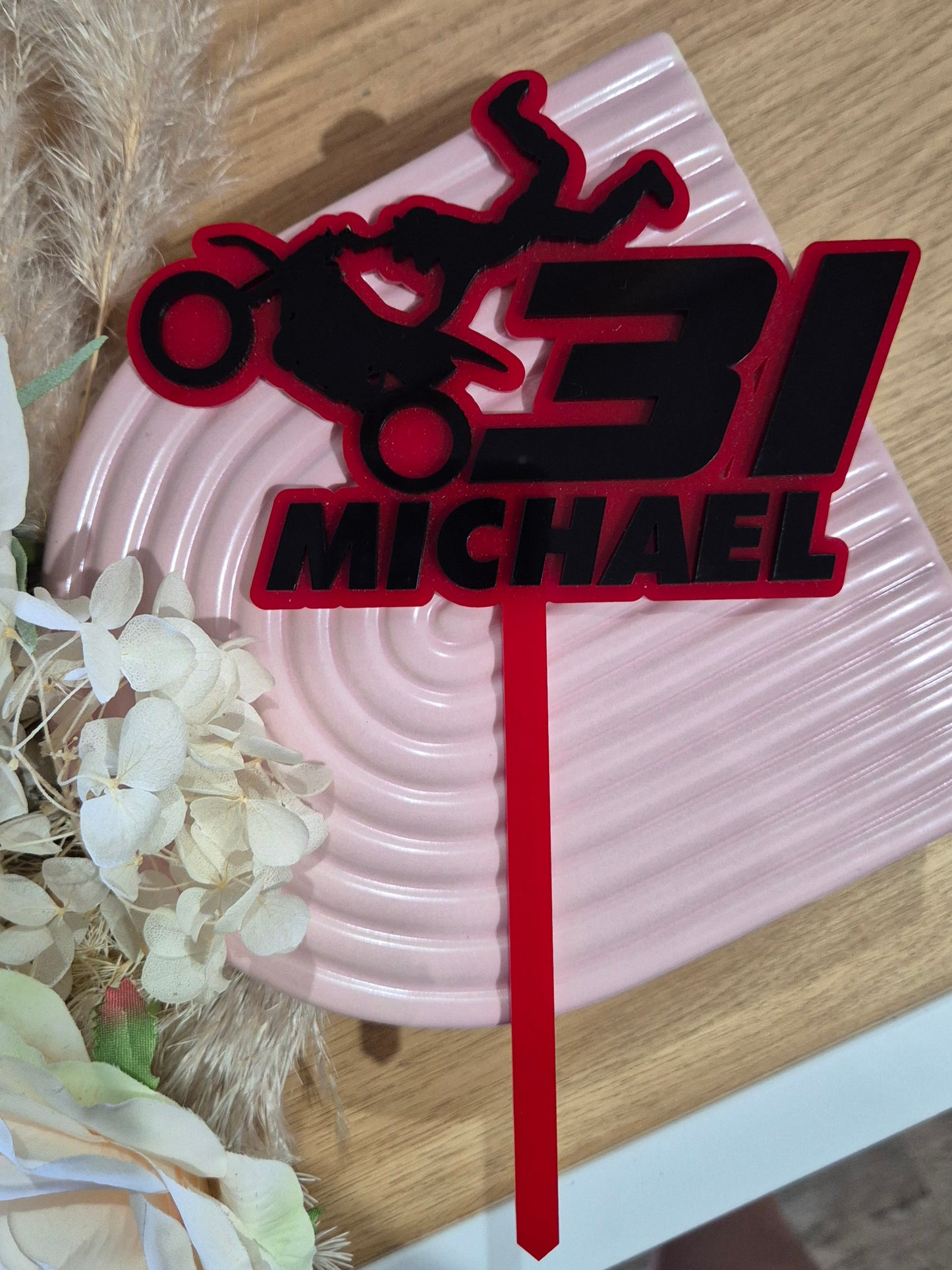Dirt Bike Cake Topper