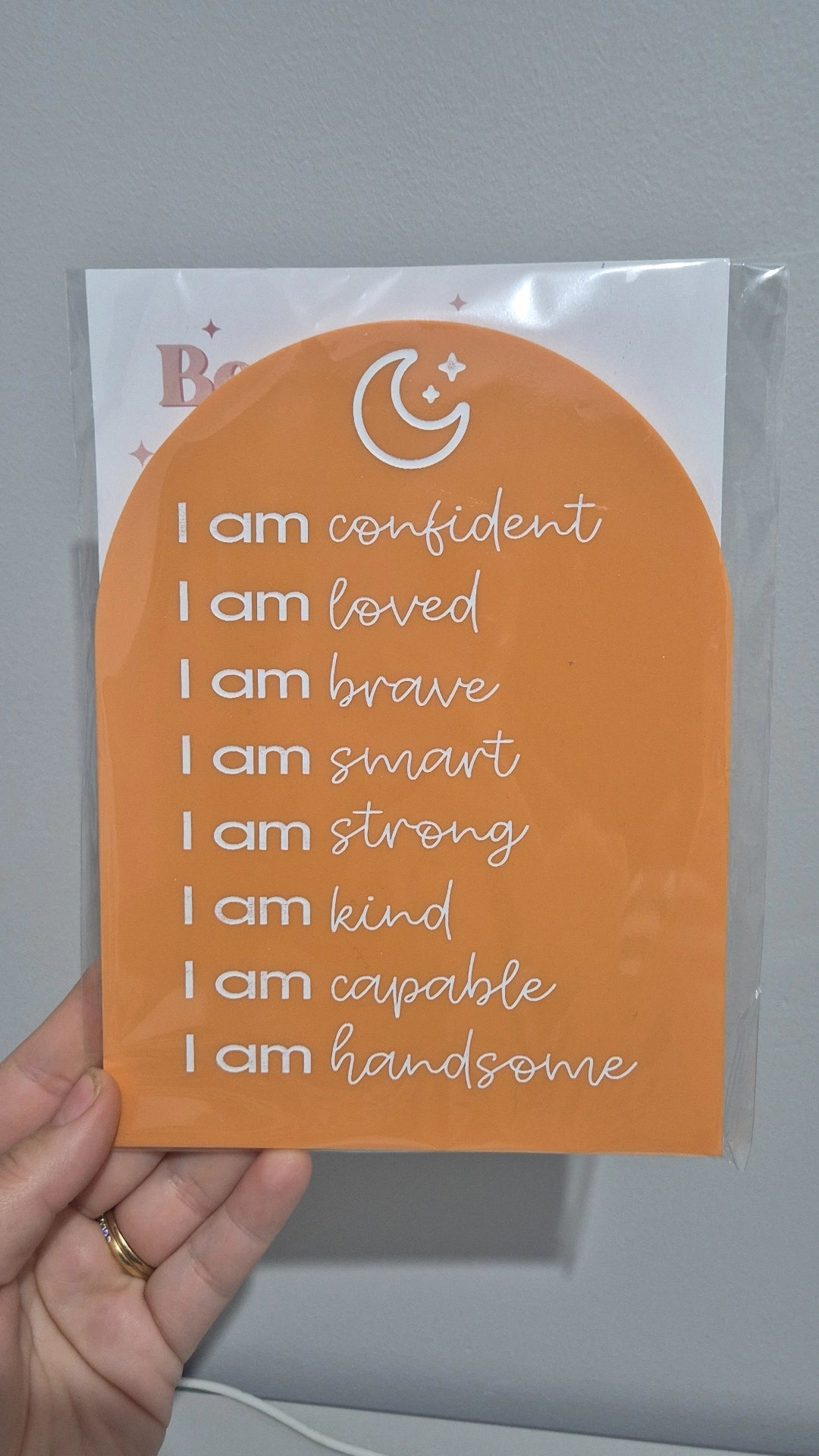 Clearance - Affirmation Plaque
