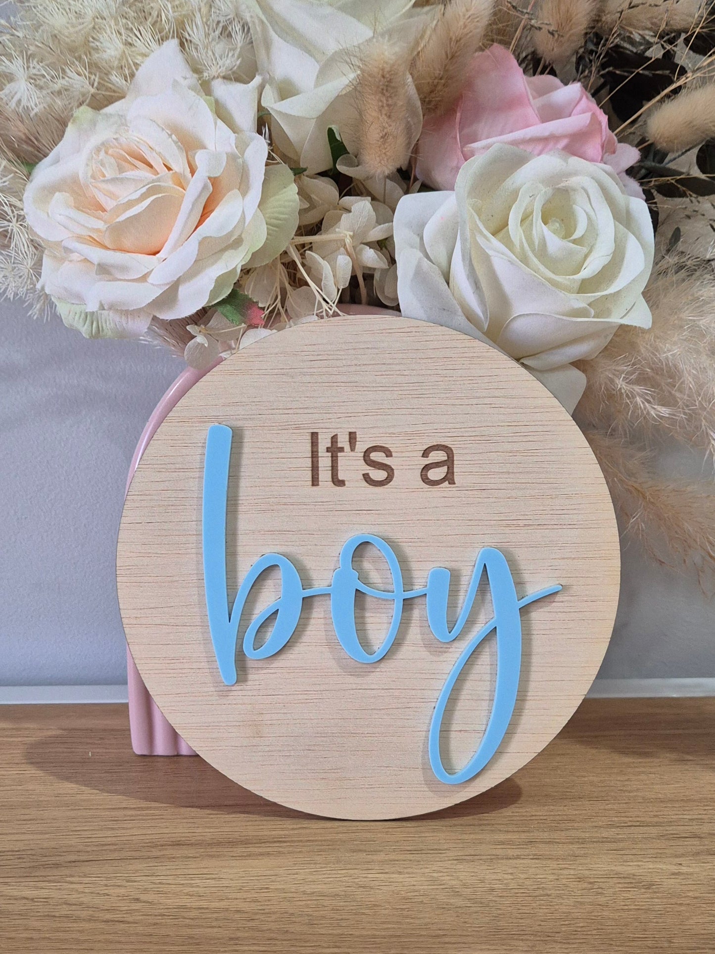 It's a Boy Plaque