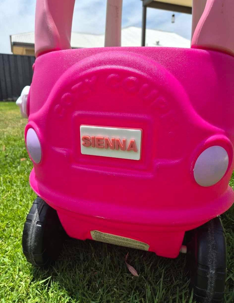 Little Tikes Custom Numberplates
