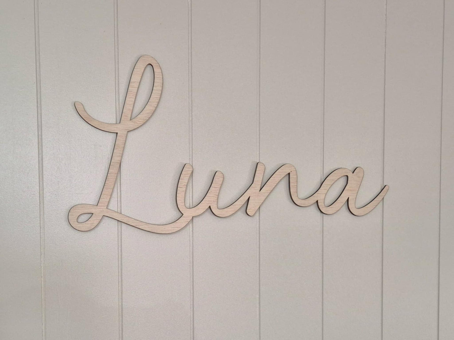 Single Layer Wall Name Plaque
