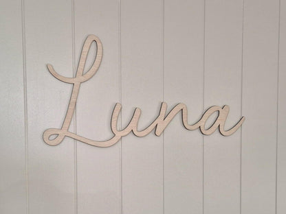 Single Layer Wall Name Plaque