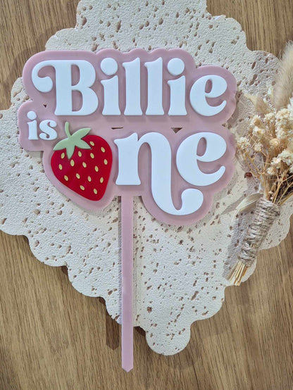 Strawberry ONE Topper