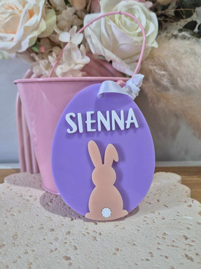 Egg Bunny Tag
