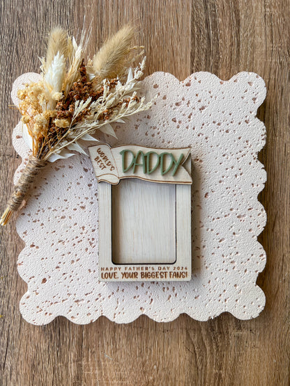 Fathers Day Picture Frame 2"x3" Mini Photo