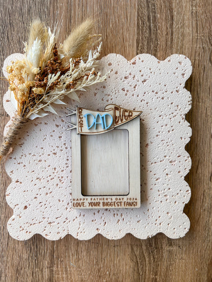 Fathers Day Picture Frame 2"x3" Mini Photo