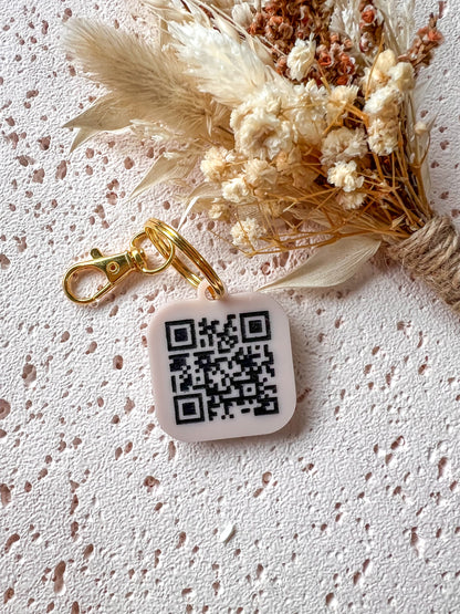 QR Code Keychain