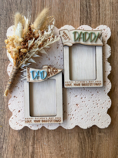 Fathers Day Picture Frame 2"x3" Mini Photo