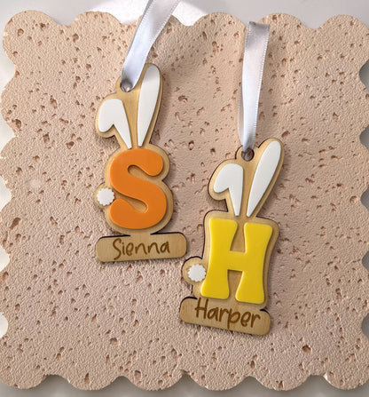 Alphabet Bunny Tags
