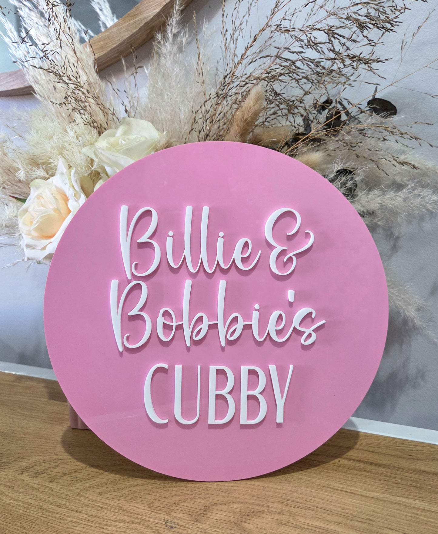 Acrylic Cubby House Sign