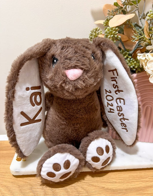 Personalised Plush Bunny