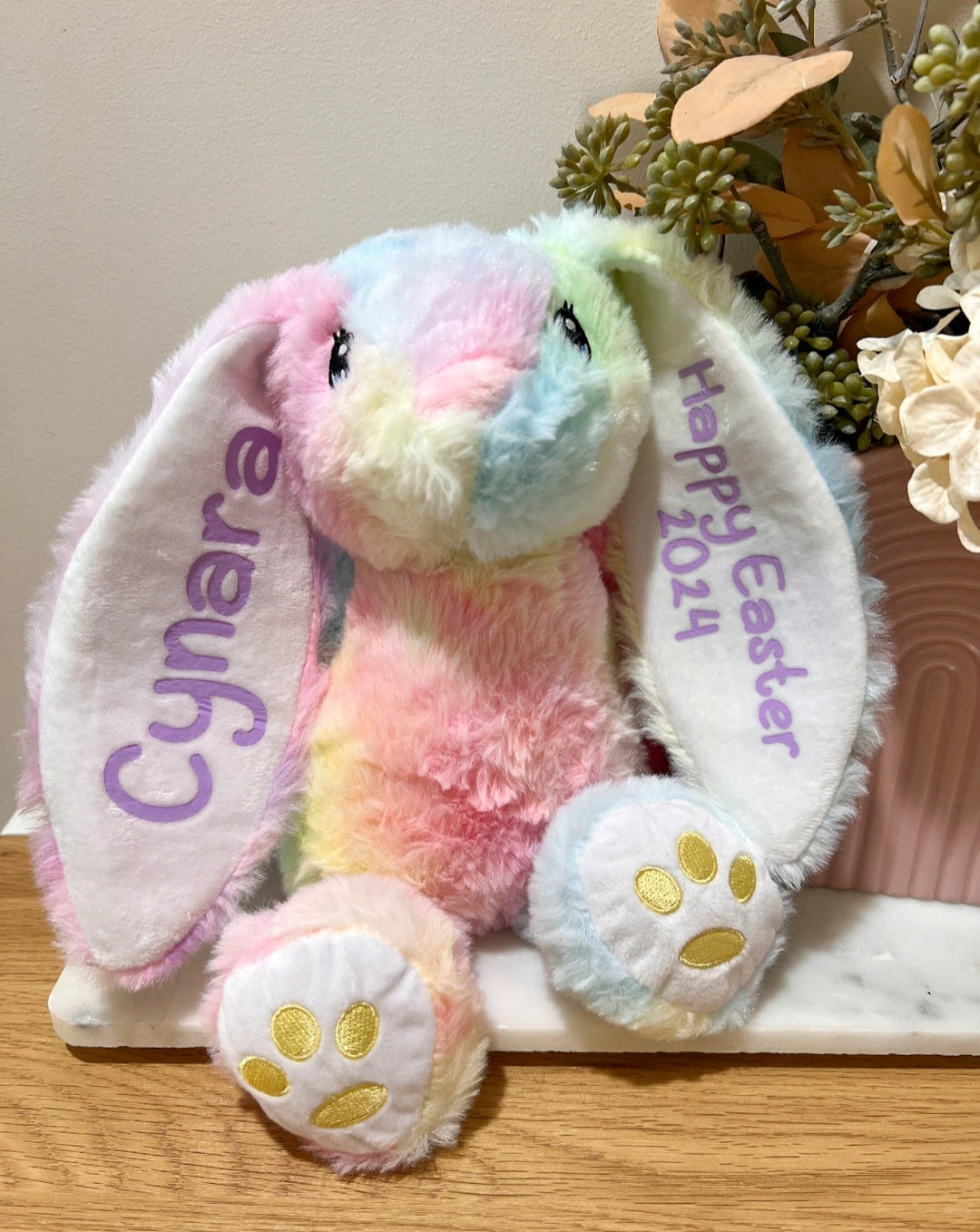 Personalised Plush Bunny