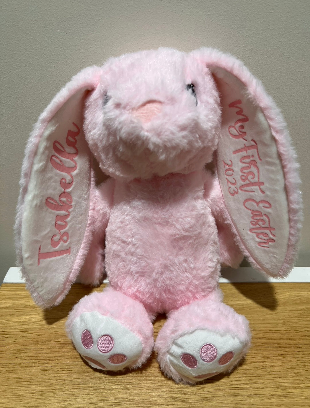 Personalised Plush Bunny