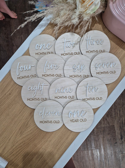 Monthly Milestone Discs