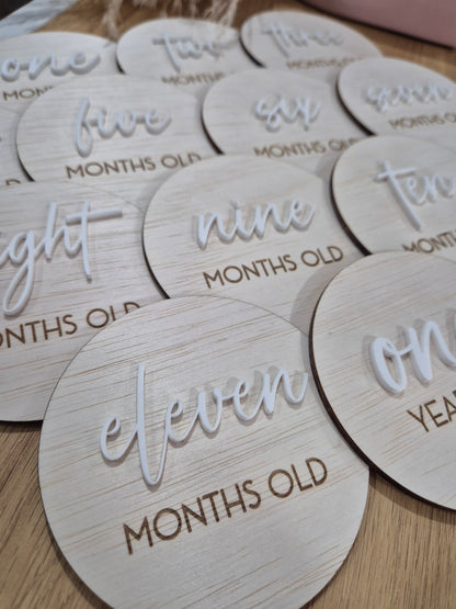 Monthly Milestone Discs