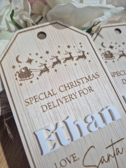 Santa Sack Delivery Tag