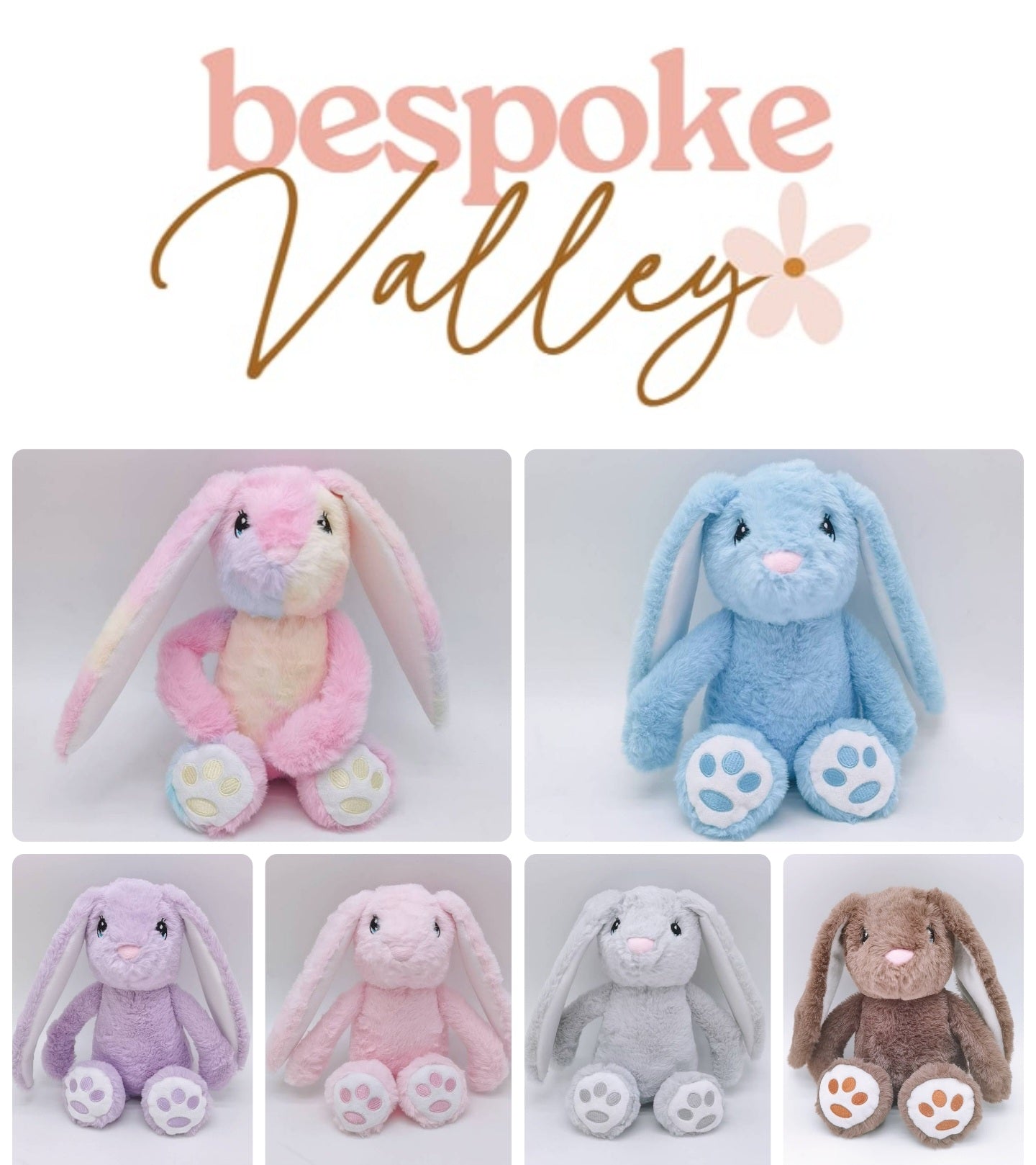 Personalised Plush Bunny