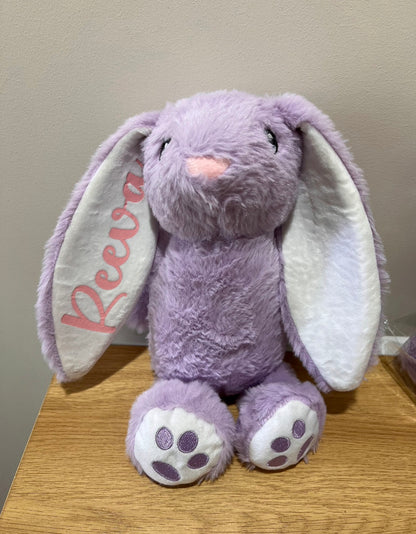 Personalised Plush Bunny