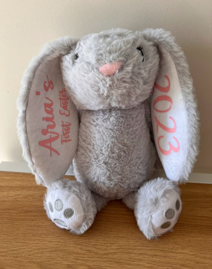 Personalised Plush Bunny