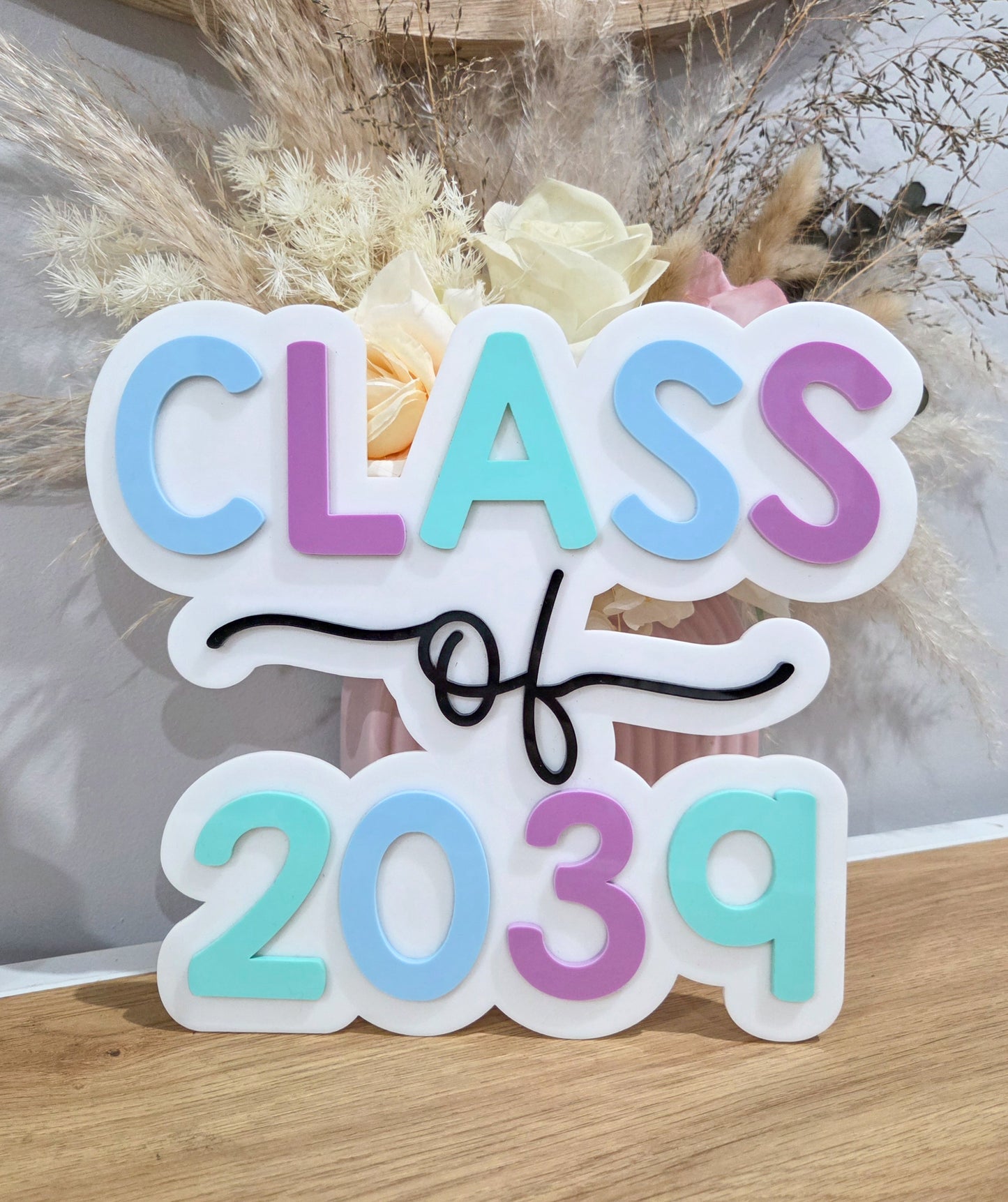Graduation Year "Class of" Plaque